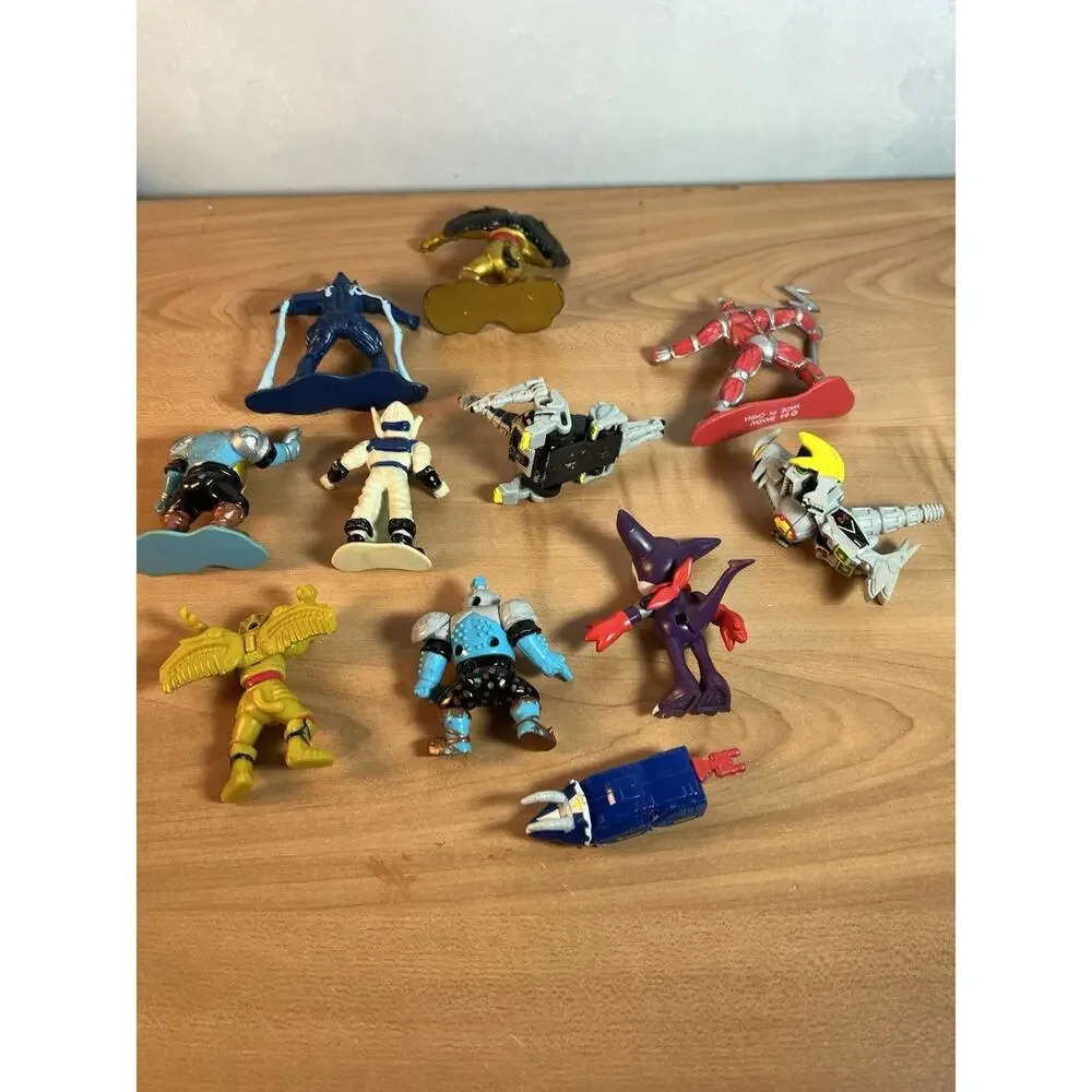 Lot Of 11 Mighty Morphin Micro Machines Vintage 1990s